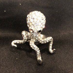 Chico’s Stone Encrusted Octopus Ring